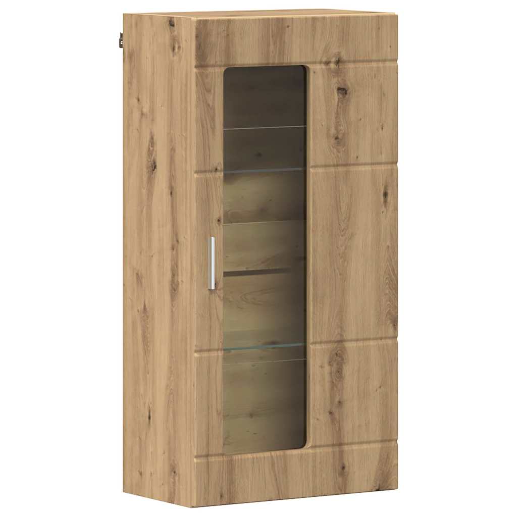 Wooden Cabinet Artisan Oak Engineered Wood