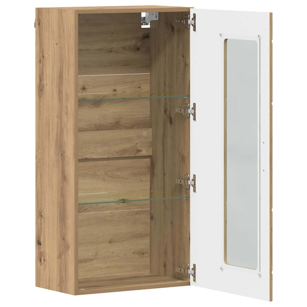 Wooden Cabinet Artisan Oak Engineered Wood