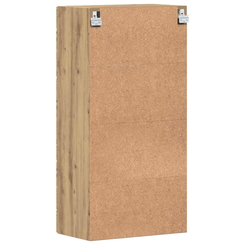 Wooden Cabinet Artisan Oak Engineered Wood
