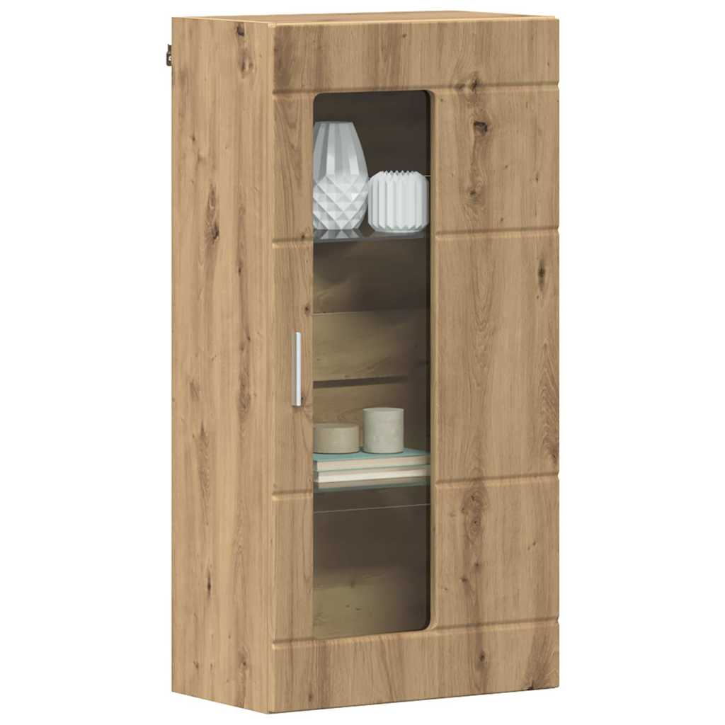 Wooden Cabinet Artisan Oak Engineered Wood
