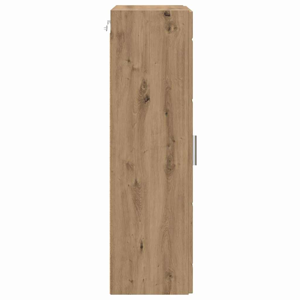 Wooden Cabinet Artisan Oak Engineered Wood