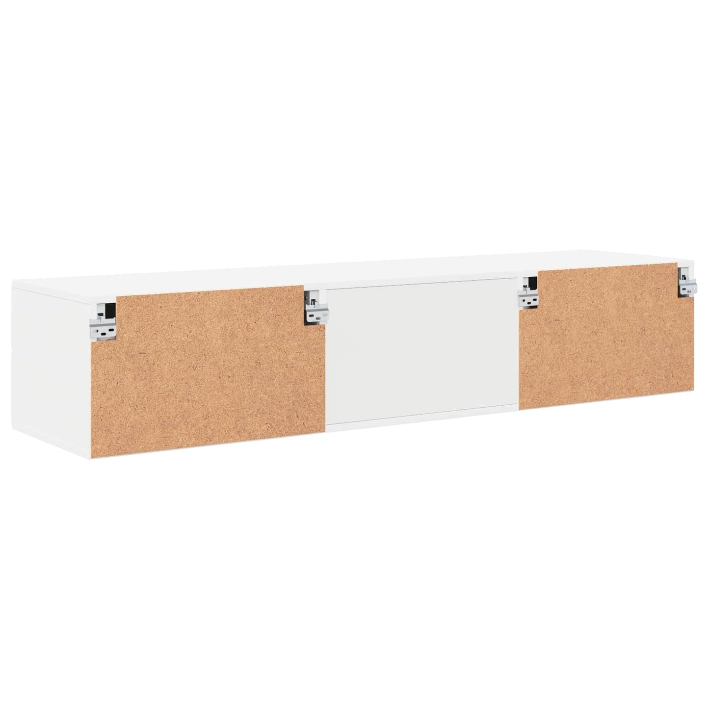 Wooden Cabinet White 150 x 39 x 30 cm Engineered Wood
