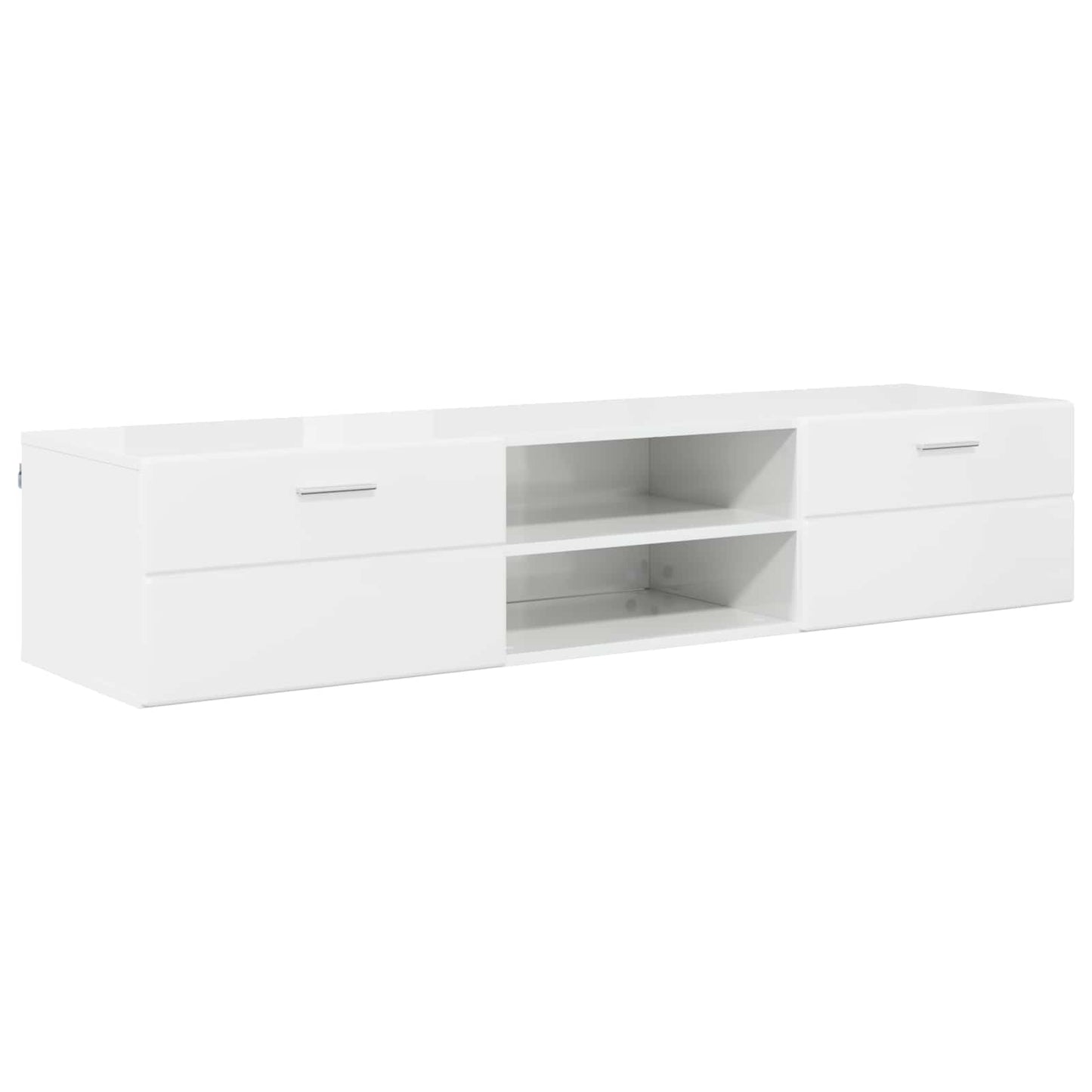 Wooden Cabinet Concrete Grey 150 x 39 x 30 cm Engineered Wood