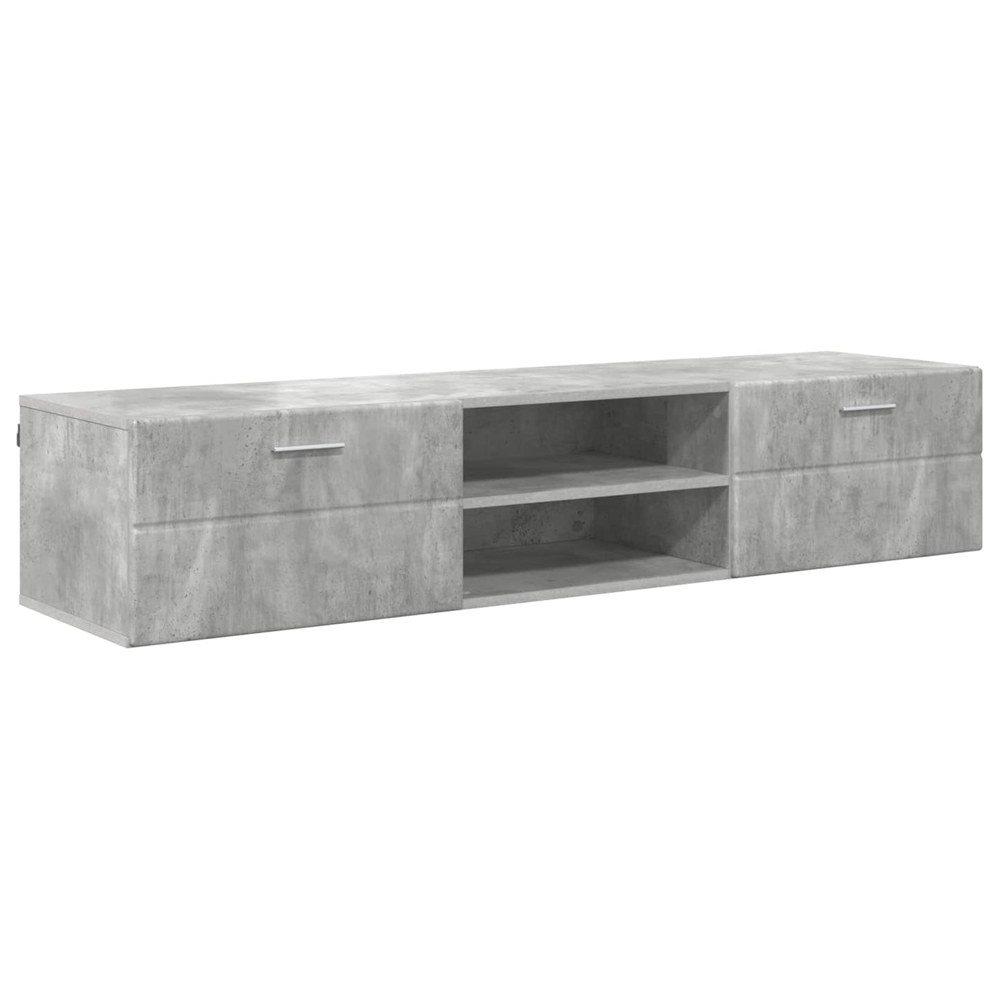 Wooden Cabinet with Drawer High Gloss White 150 x 39 x 30 cm