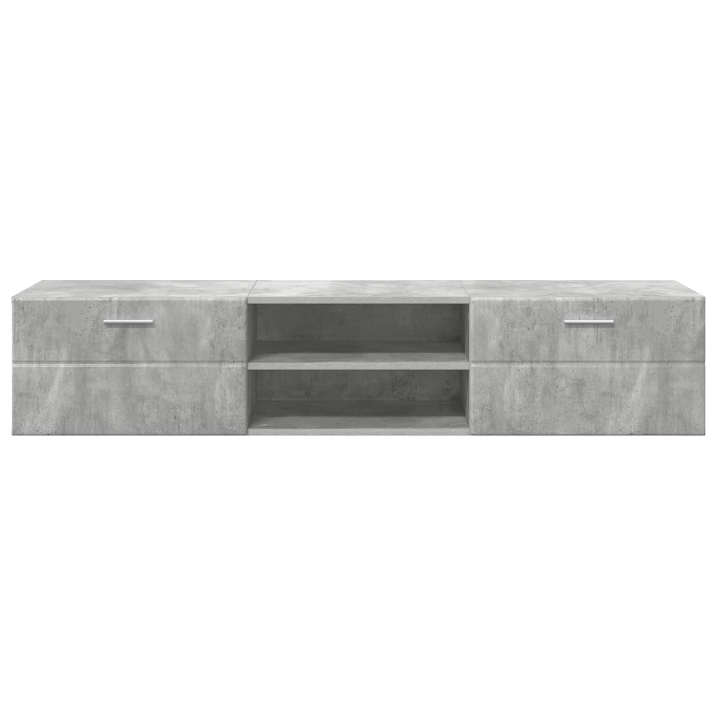 Wooden Cabinet with Drawer High Gloss White 150 x 39 x 30 cm