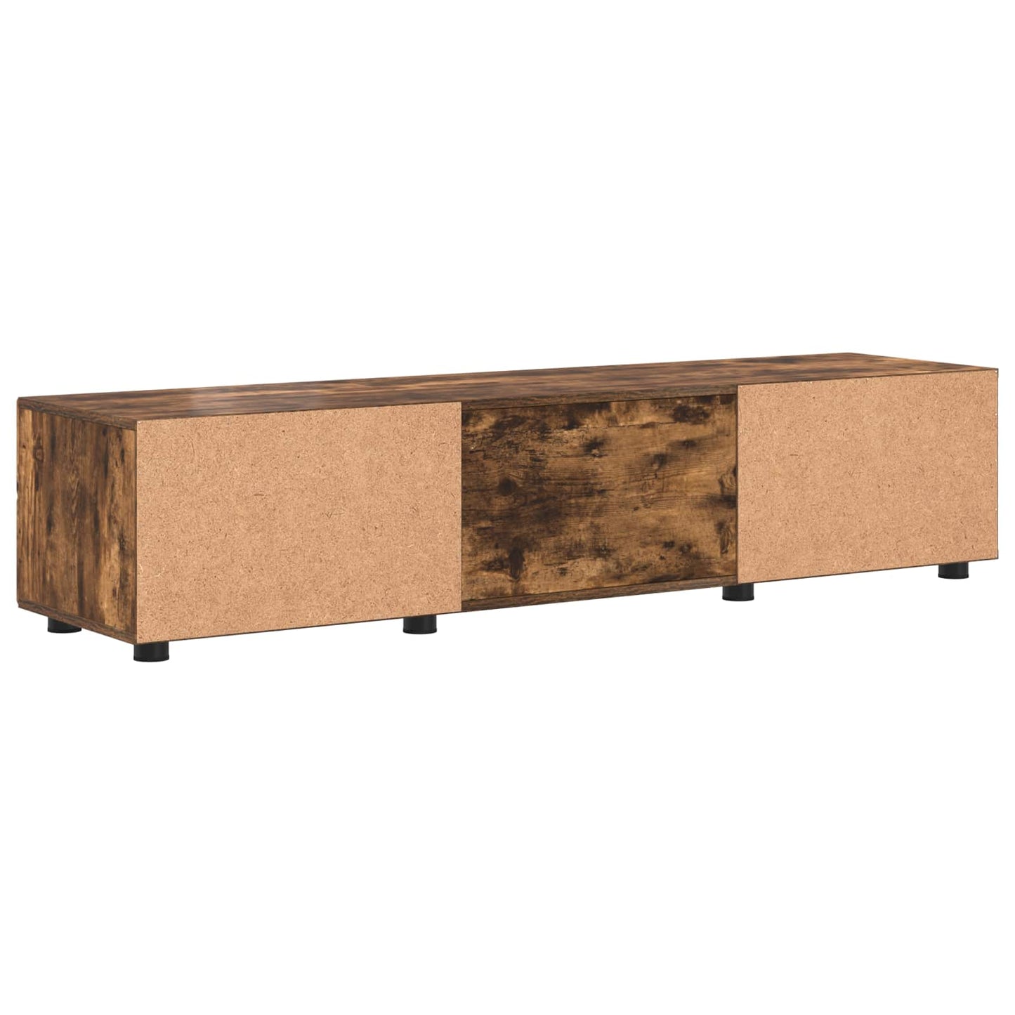 Wooden Cabinet Smoked Oak 150 x 39 x 30 cm Engineered Wood