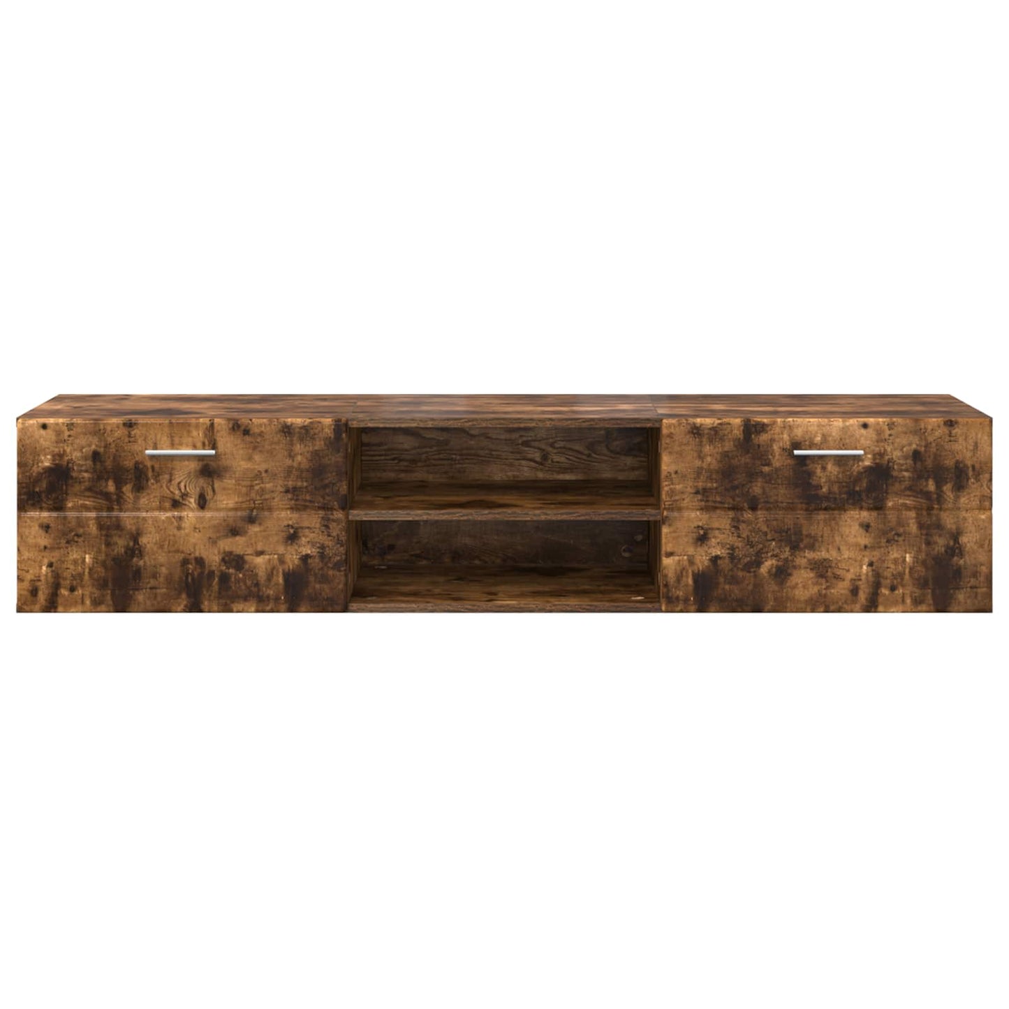 Wooden Cabinet Smoked Oak 150 x 39 x 30 cm Engineered Wood