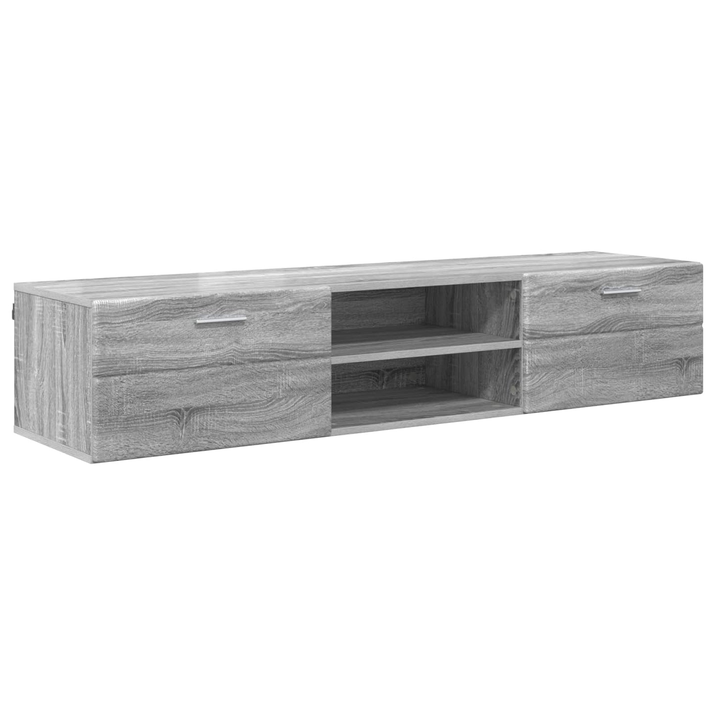 Wooden Cabinet Grey Sonoma 150 x 39 x 30 cm Engineered Wood