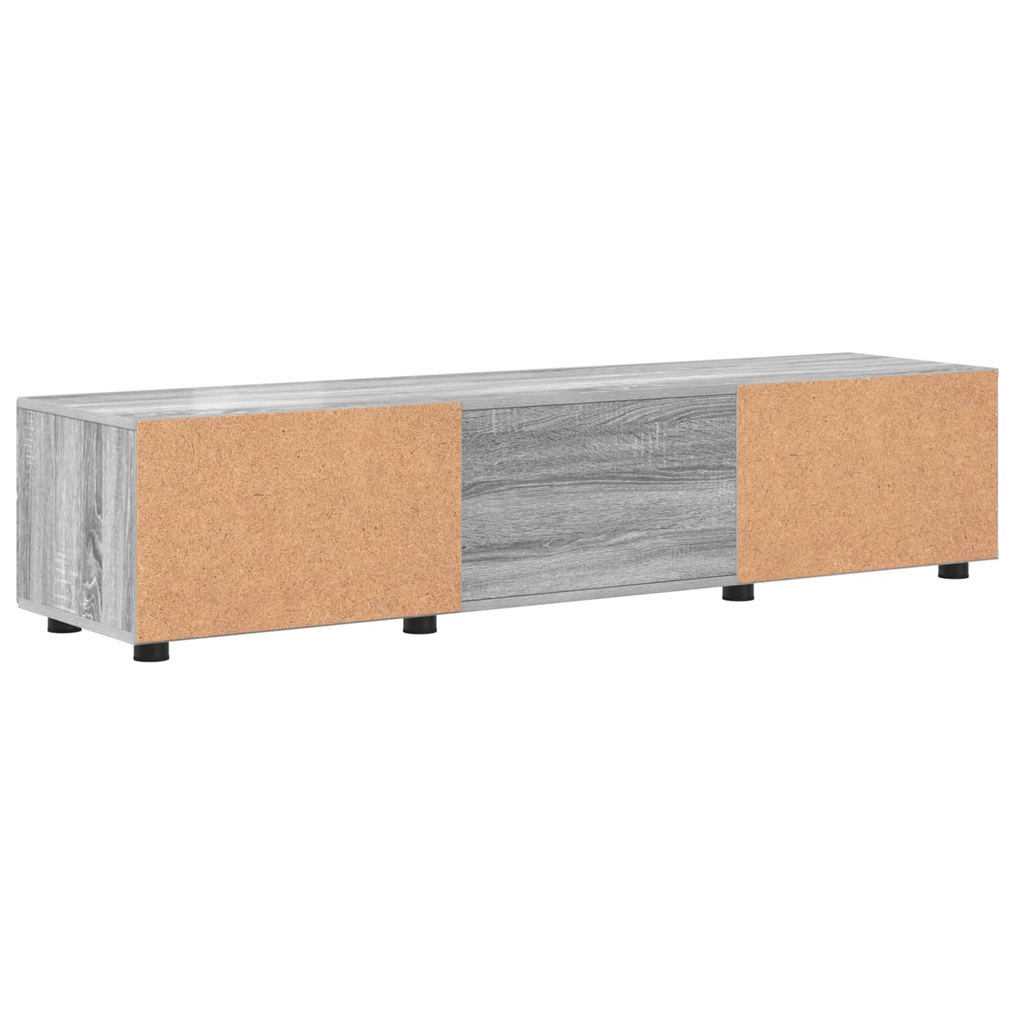 Wooden Cabinet Grey Sonoma 150 x 39 x 30 cm Engineered Wood