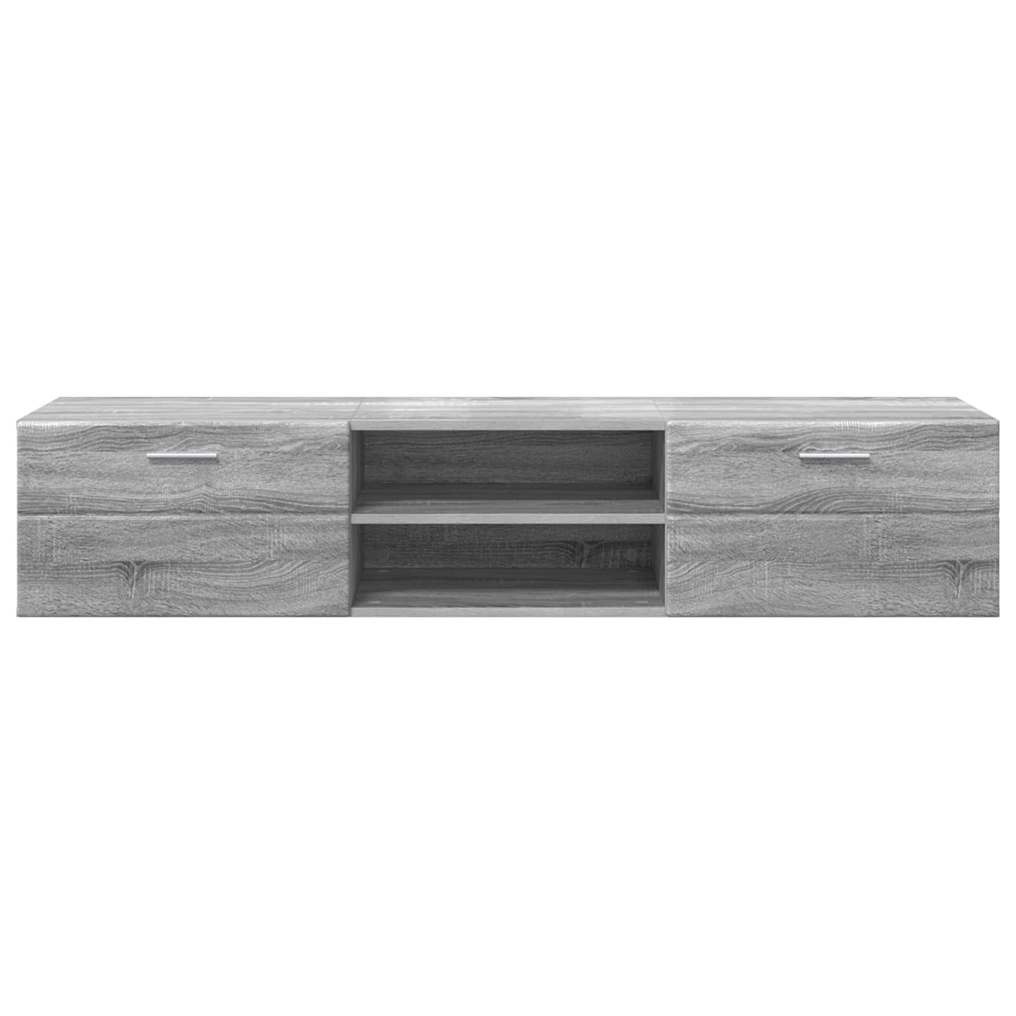 Wooden Cabinet Grey Sonoma 150 x 39 x 30 cm Engineered Wood