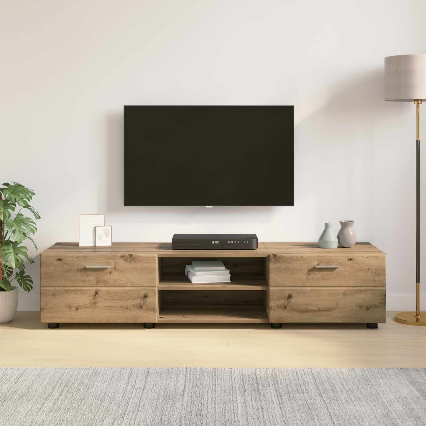 Wooden Cabinet Artisan Oak 150 x 39 x 30 cm Engineered Wood
