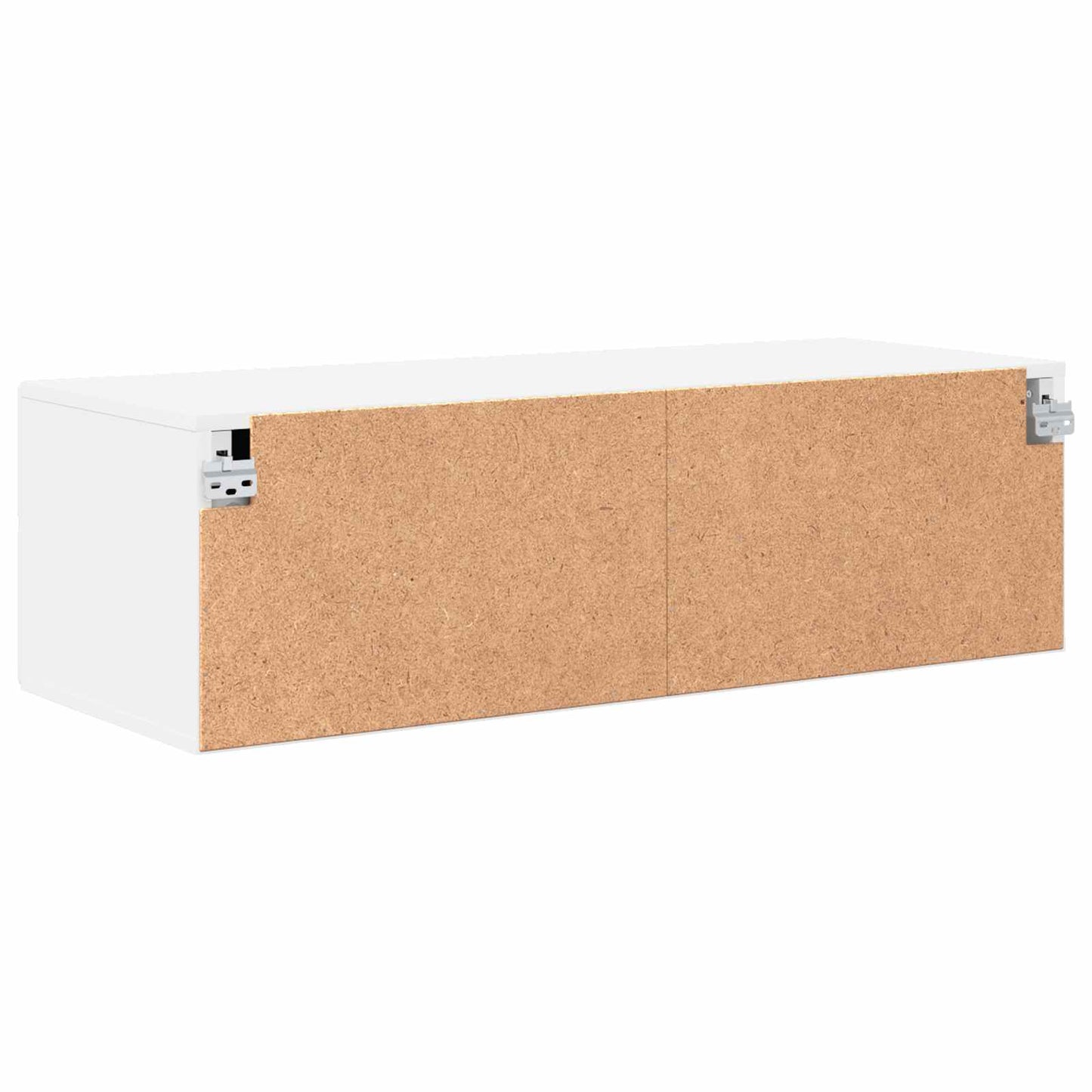 Wooden Cabinet White 100.5 x 39 x 30 cm Engineered Wood