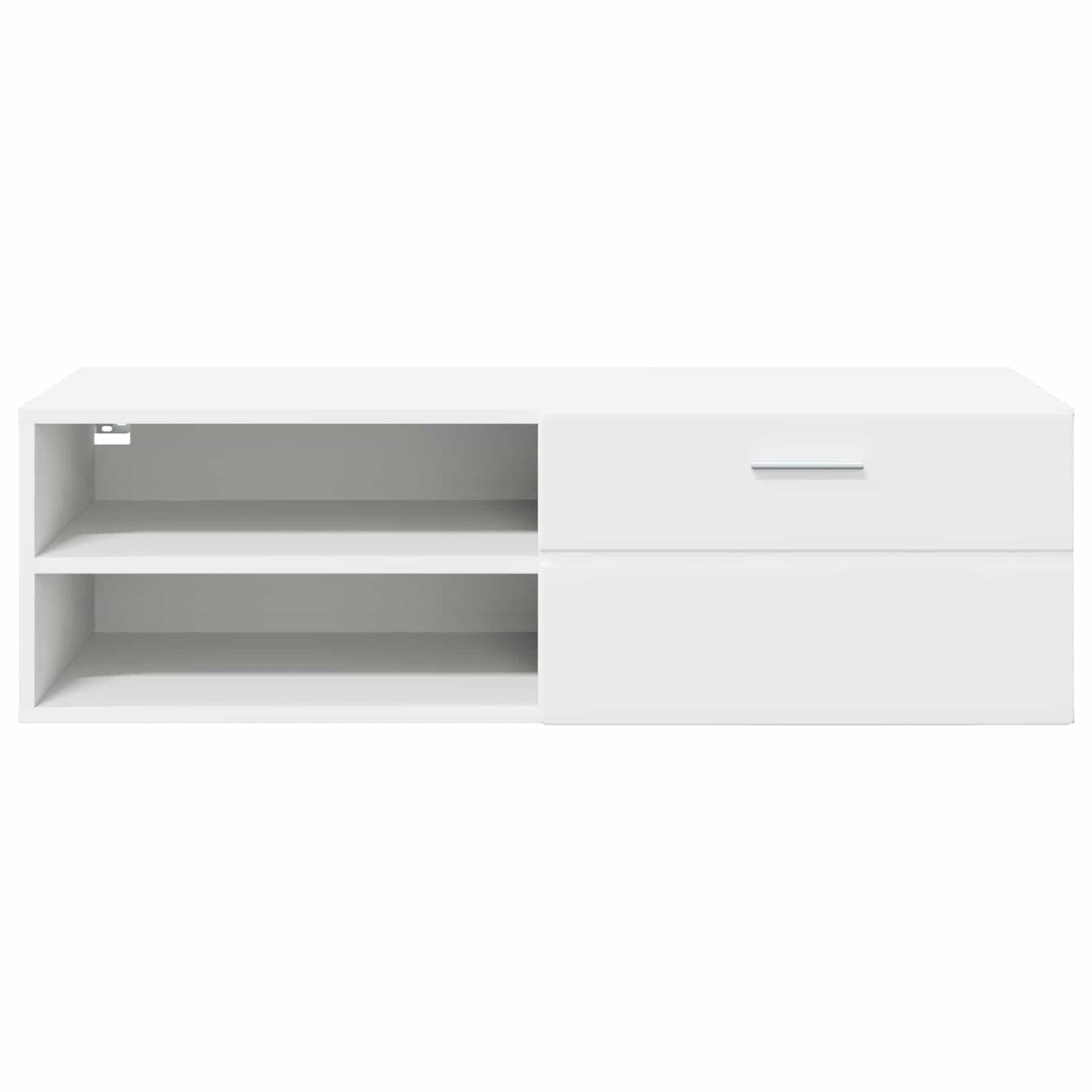 Wooden Cabinet White 100.5 x 39 x 30 cm Engineered Wood