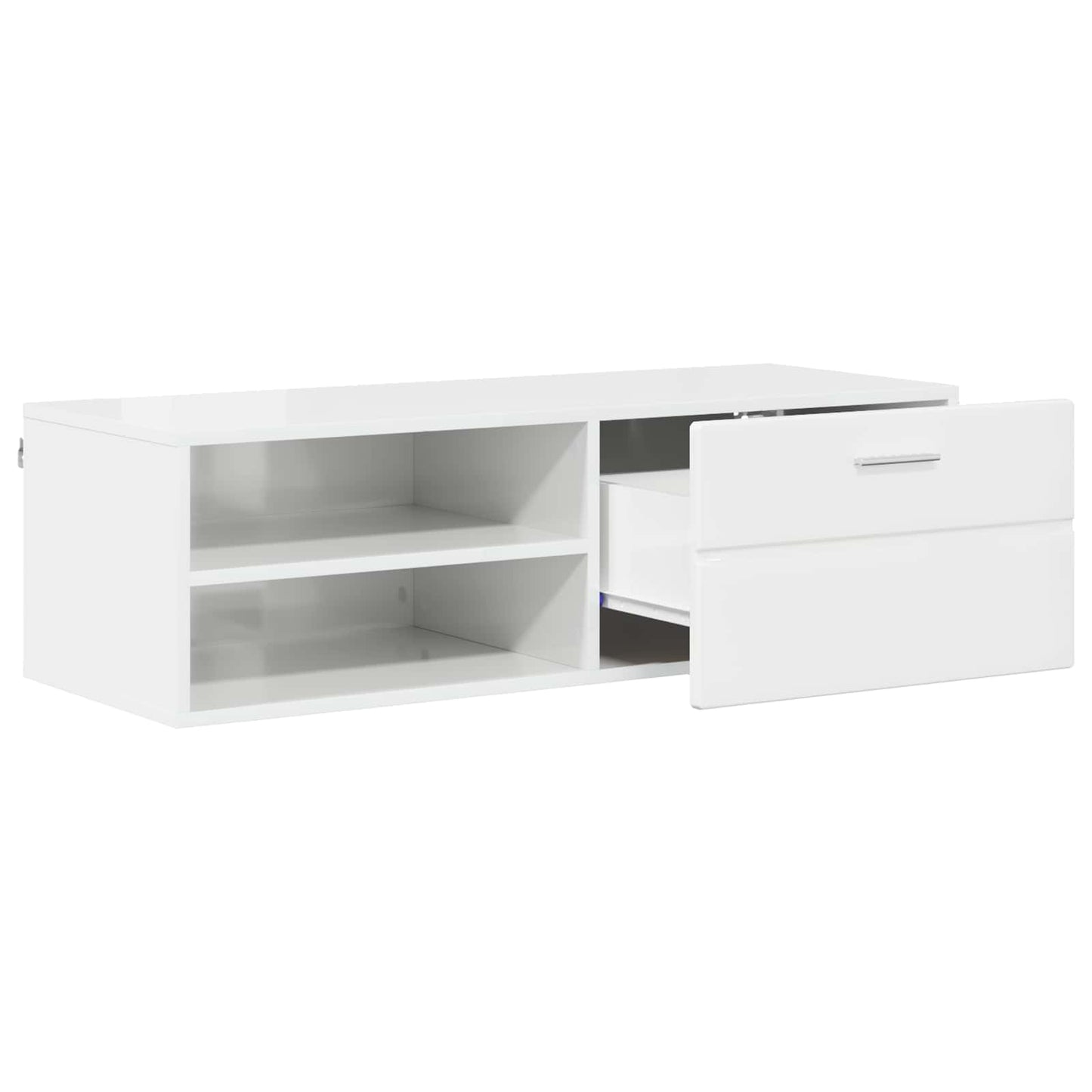 Wooden Cabinet Concrete Grey 100.5 x 39 x 30 cm Engineered Wood