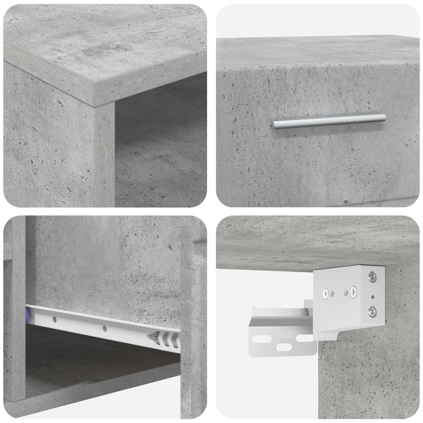 Wooden Cabinet with Drawer High Gloss White 100.5 x 39 x 30 cm