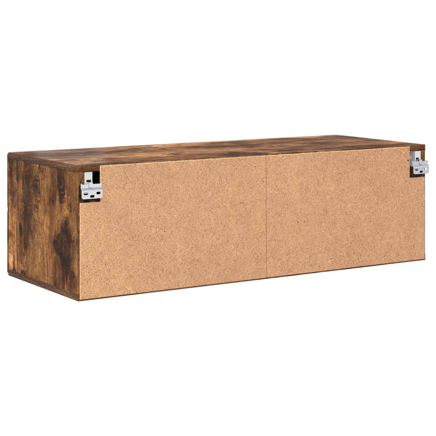 Wooden Cabinet Smoked Oak 100.5 x 39 x 30 cm Engineered Wood