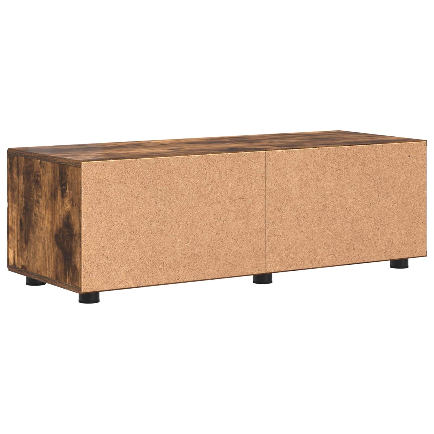 Wooden Cabinet Smoked Oak 100.5 x 39 x 30 cm Engineered Wood