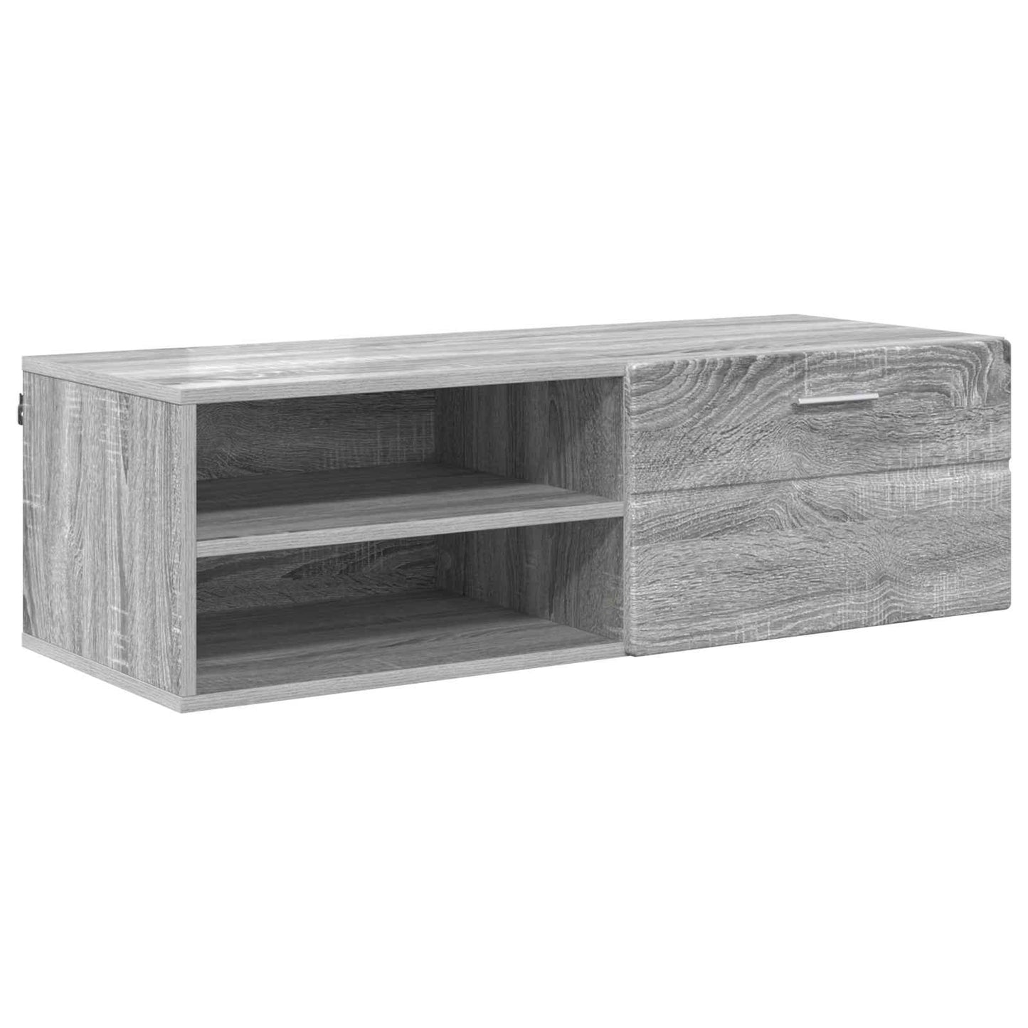 Wooden Cabinet Grey Sonoma 100.5 x 39 x 30 cm Engineered Wood