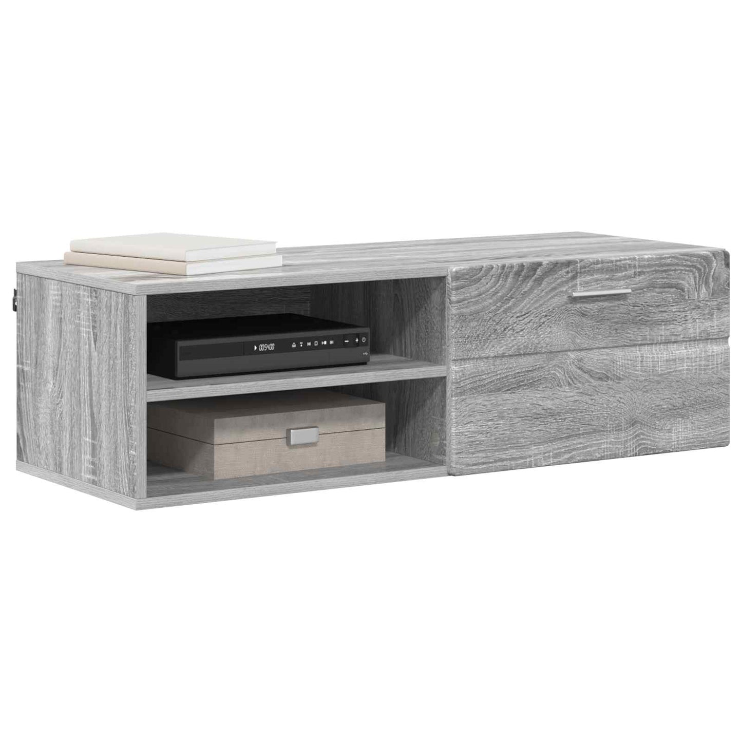 Wooden Cabinet Grey Sonoma 100.5 x 39 x 30 cm Engineered Wood