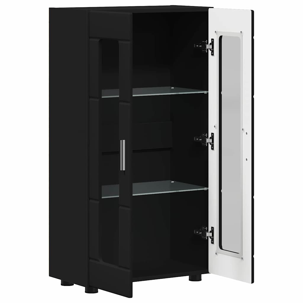 Sideboard FLORIN Black 55.5 x 29 x 100 cm Engineered Wood
