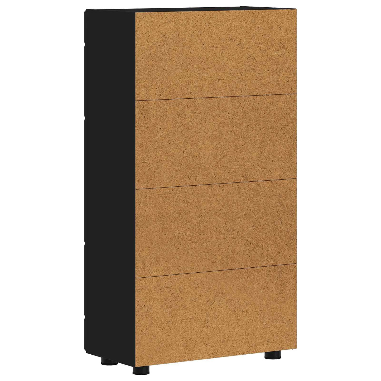 Sideboard FLORIN 55.5 x 29 x 100 cm Black Engineered Wood