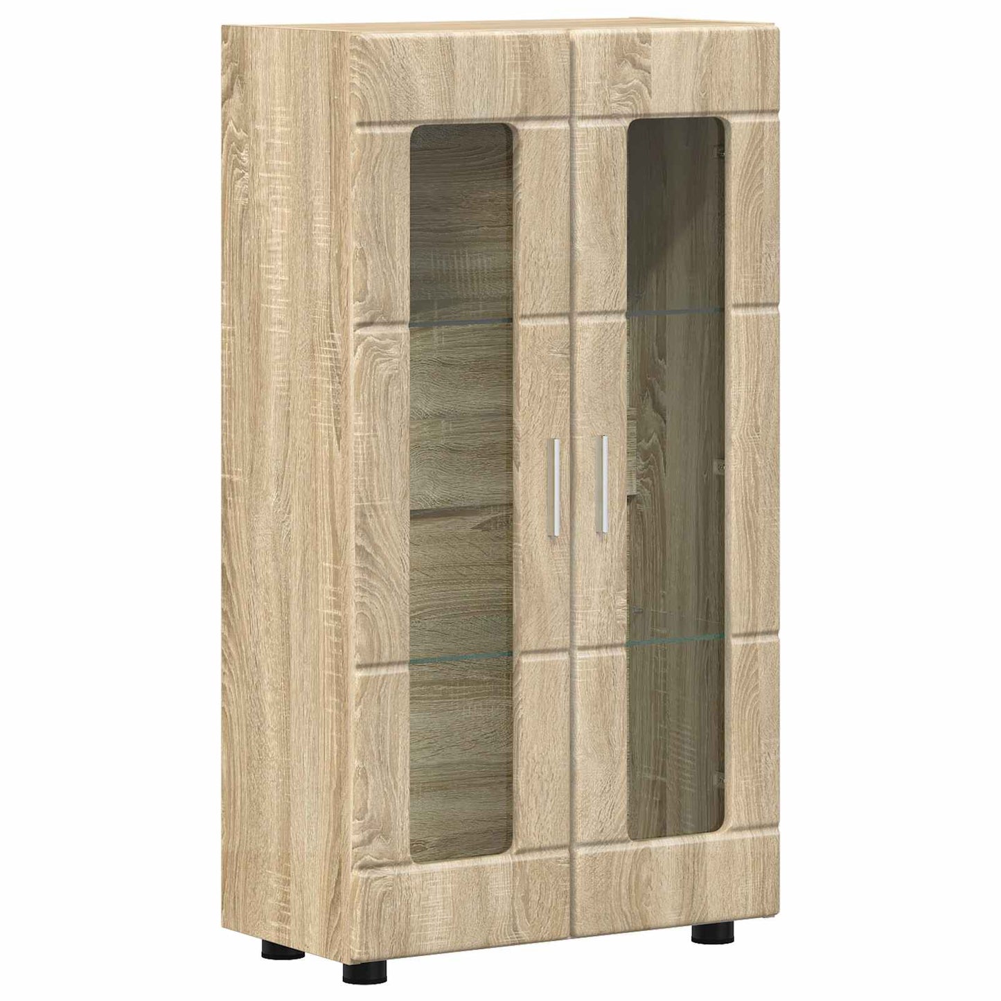 Sideboard FLORIN 55.5 x 29 x 100 cm Sonoma Oak Engineered Wood