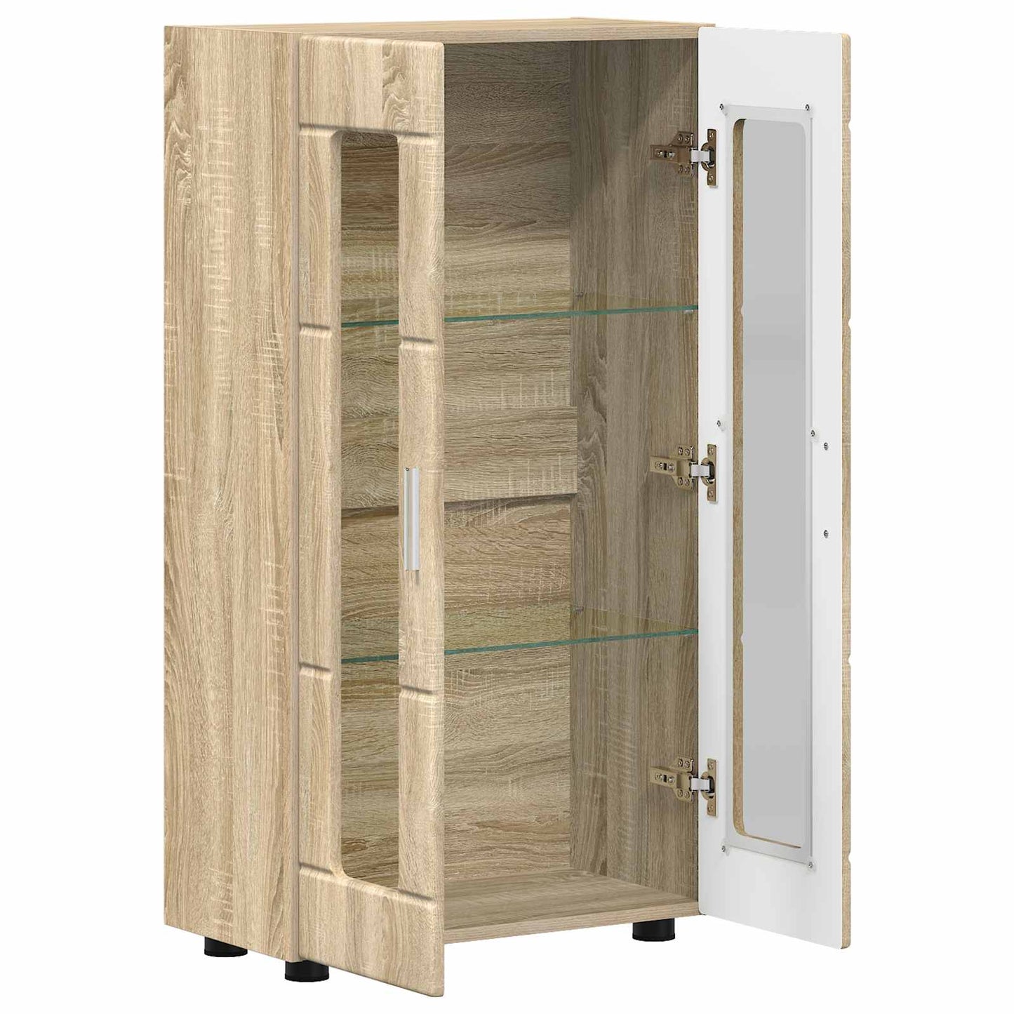 Sideboard FLORIN Sonoma Oak 55.5 x 29 x 100 cm Engineered Wood