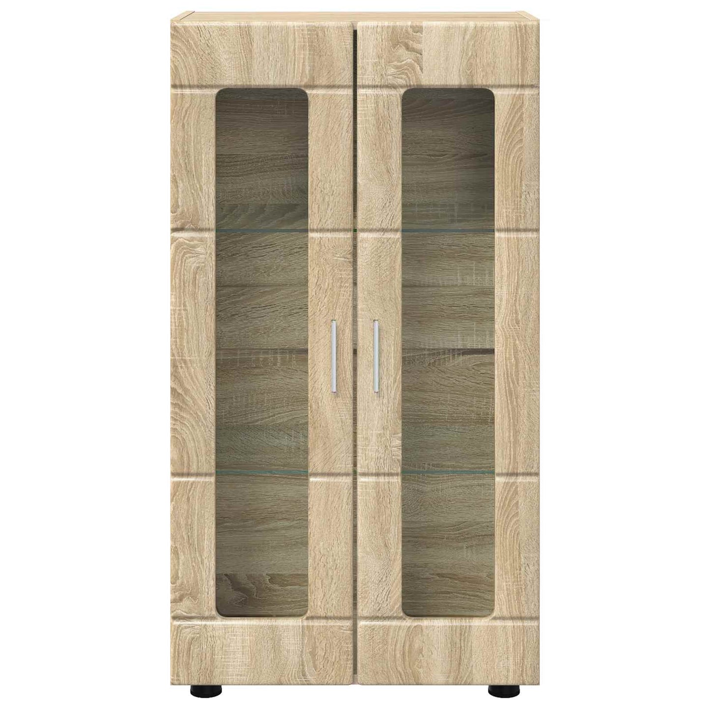 Sideboard FLORIN 55.5 x 29 x 100 cm Sonoma Oak Engineered Wood