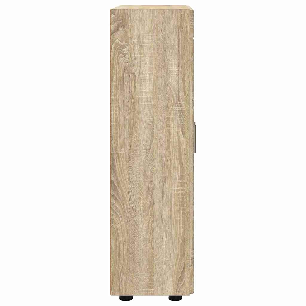 Sideboard FLORIN Sonoma Oak 55.5 x 29 x 100 cm Engineered Wood