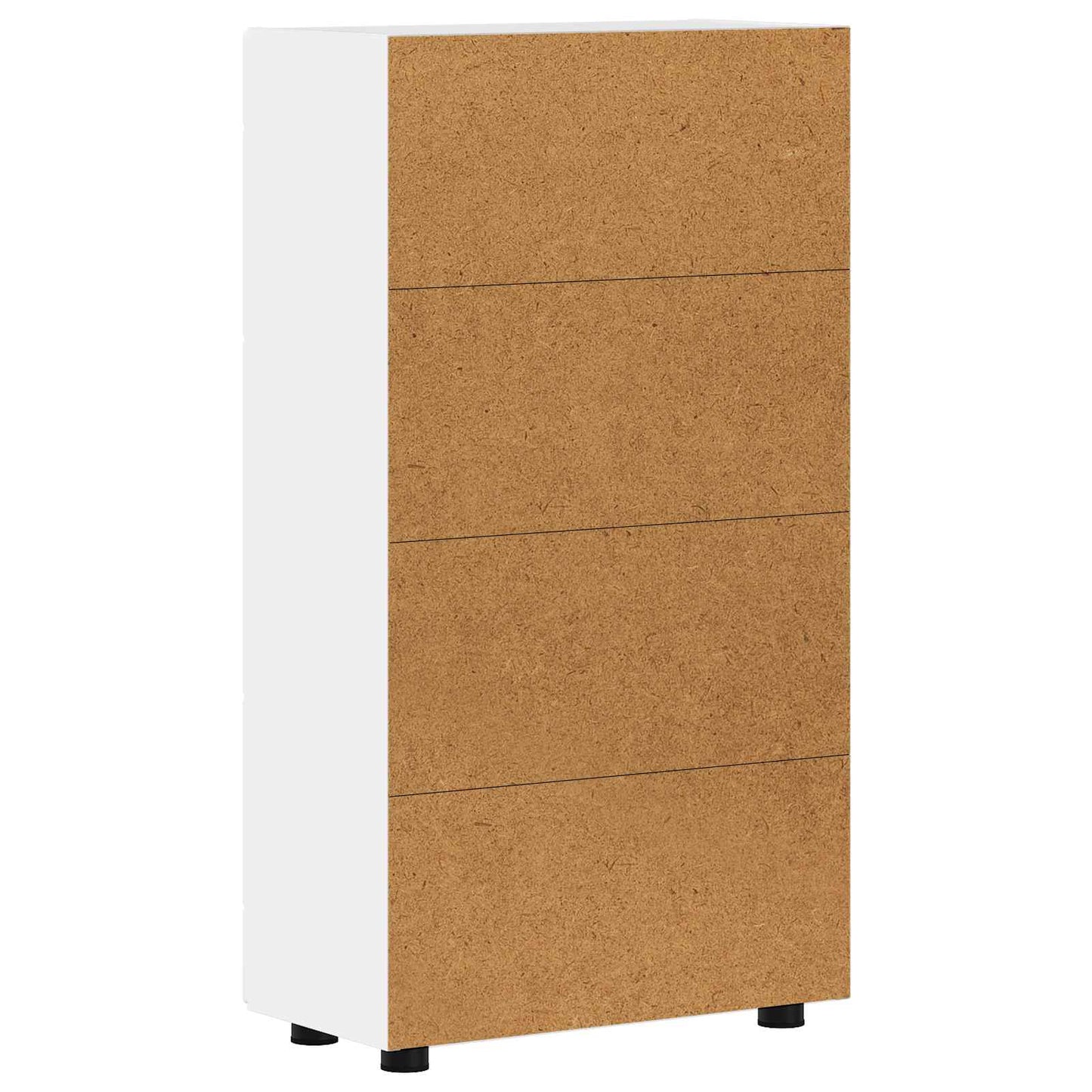 Sideboard FLORIN 55.5 x 29 x 100 cm High Gloss White