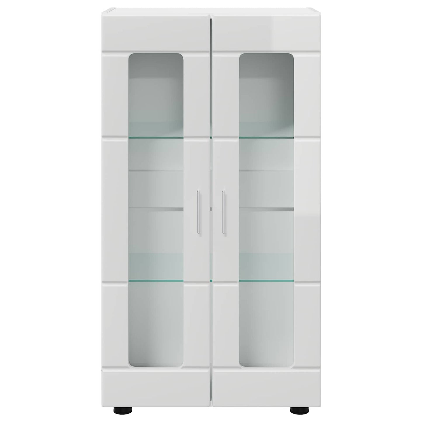 Sideboard FLORIN 55.5 x 29 x 100 cm High Gloss White