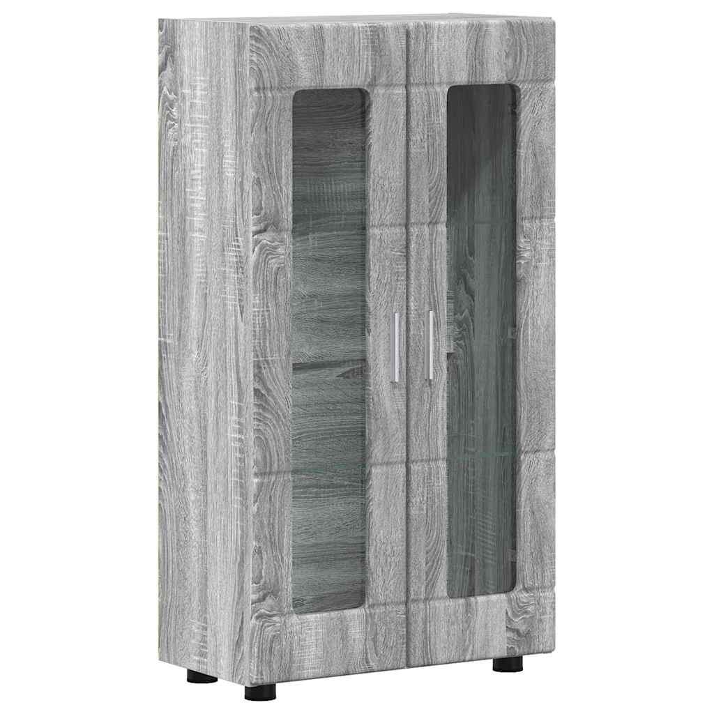 Sideboard FLORIN Grey Sonoma 55.5 x 29 x 100 cm Engineered Wood