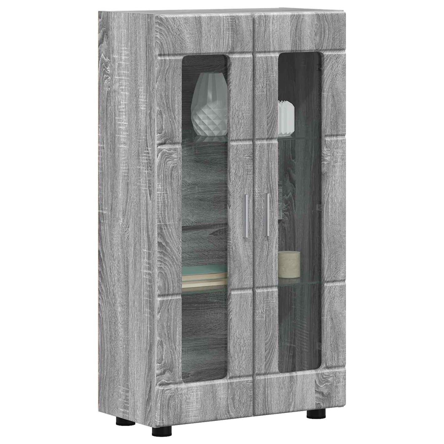 Sideboard FLORIN Grey Sonoma 55.5 x 29 x 100 cm Engineered Wood