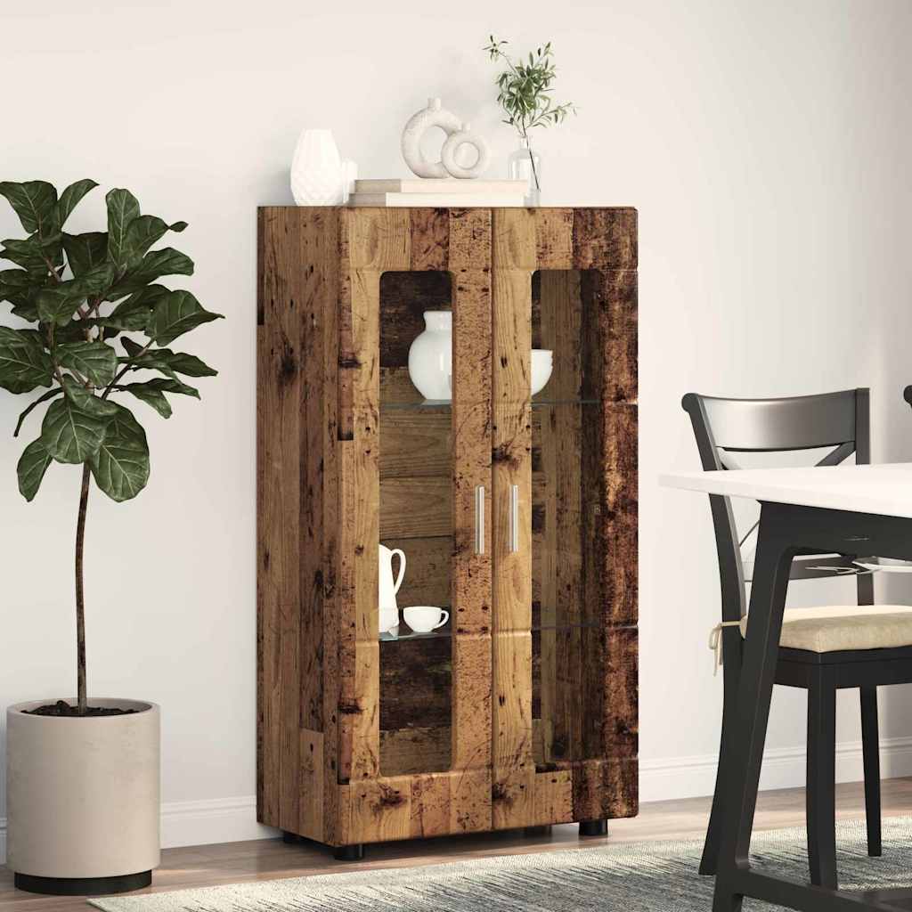 Sideboard FLORIN Old Wood 55.5 x 29 x 100 cm Engineered Wood