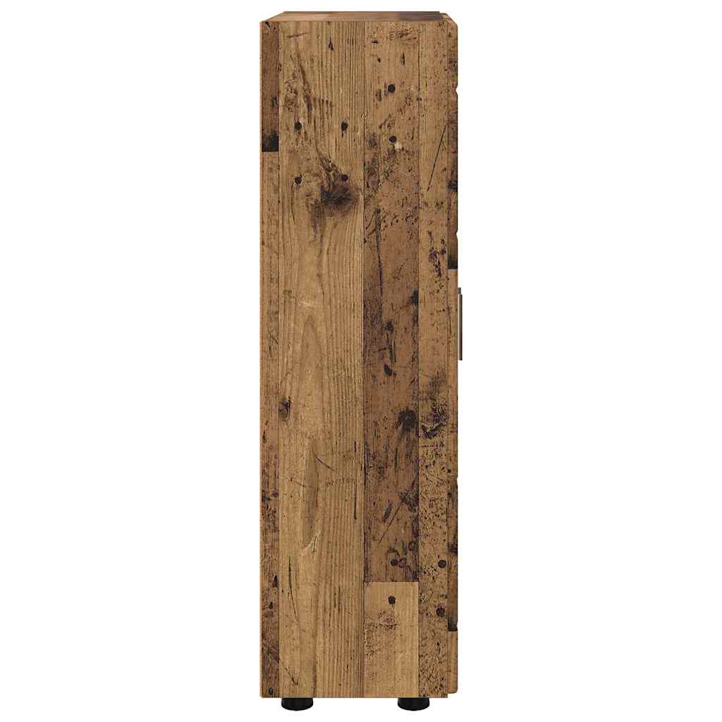 Sideboard FLORIN Old Wood 55.5 x 29 x 100 cm Engineered Wood