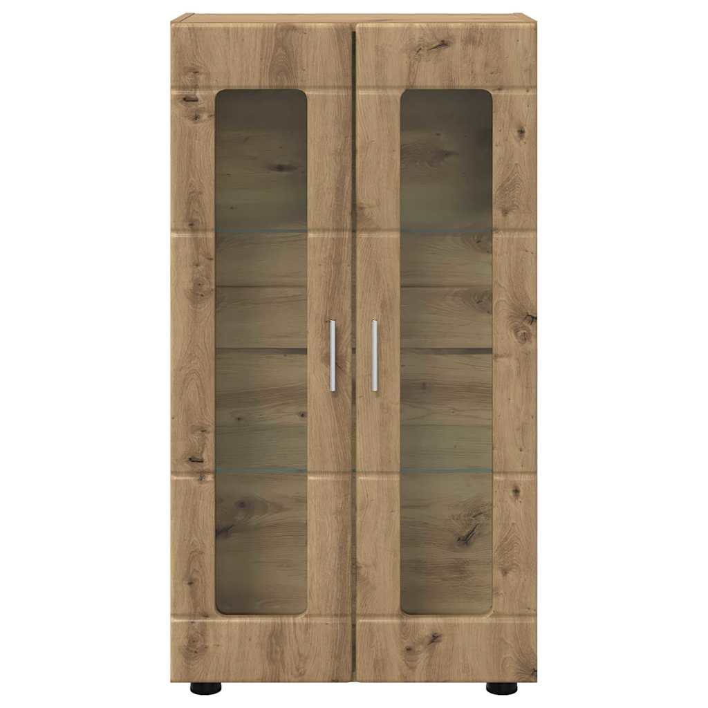 Sideboard FLORIN Artisan Oak 55.5 x 29 x 100 cm Engineered Wood