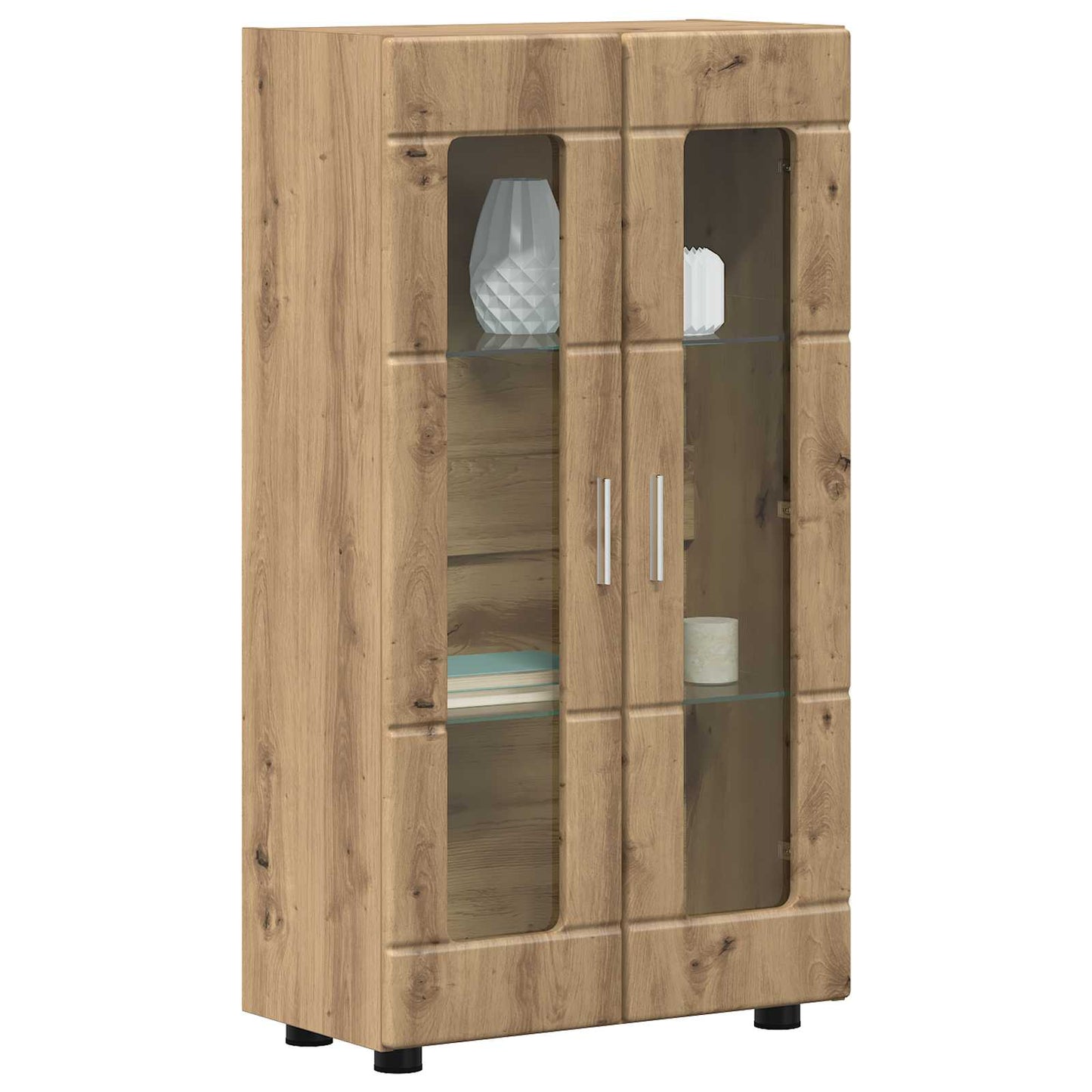 Sideboard FLORIN 55.5 x 29 x 100 cm Artisan Oak Engineered Wood