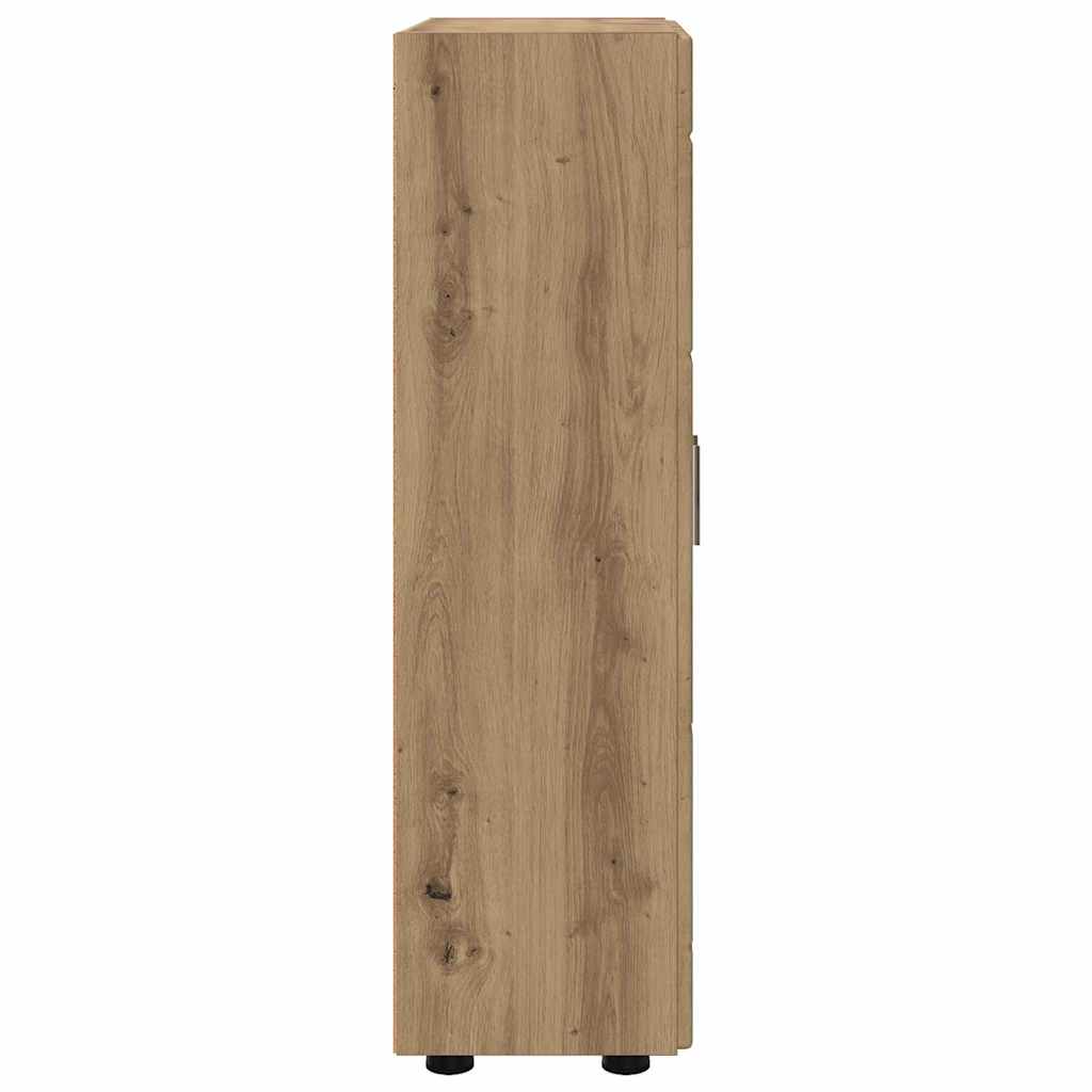 Sideboard FLORIN Artisan Oak 55.5 x 29 x 100 cm Engineered Wood