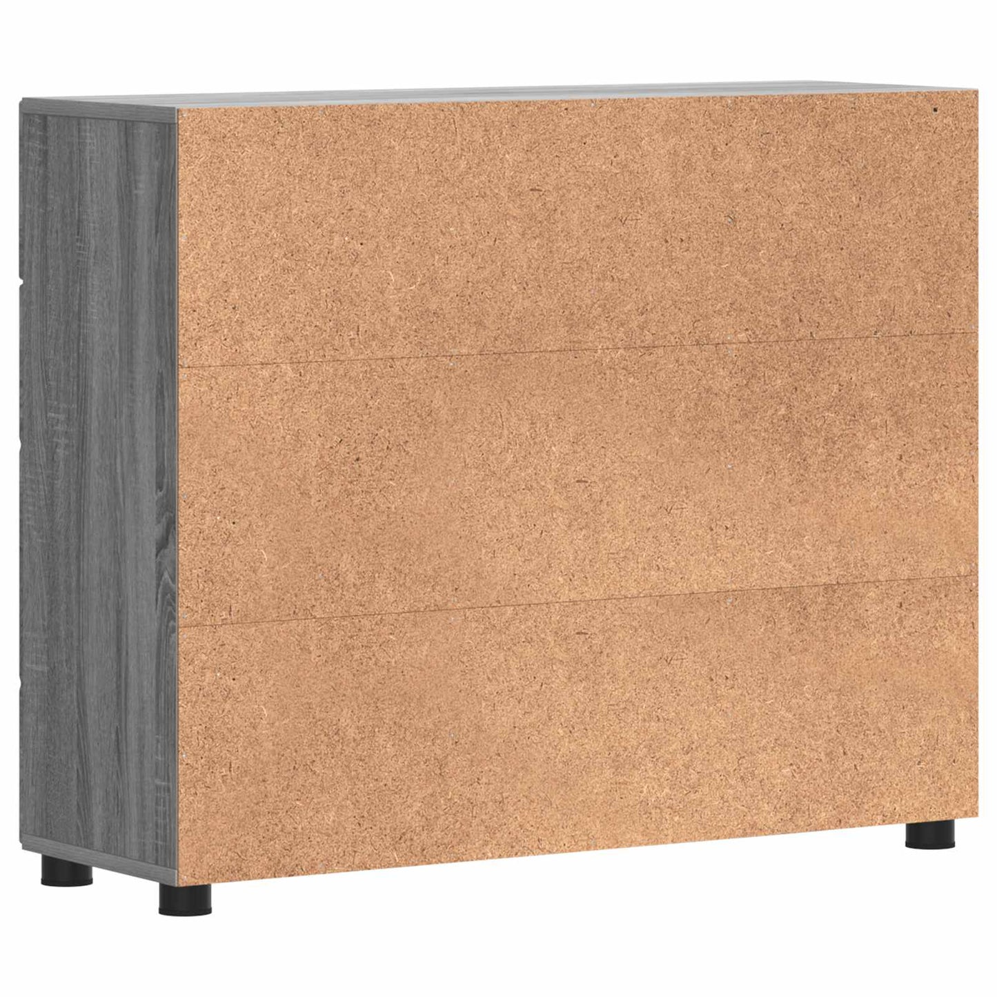 Wooden Cabinet Grey Sonoma 88.5 x 30.5 x 73 cm Engineered Wood