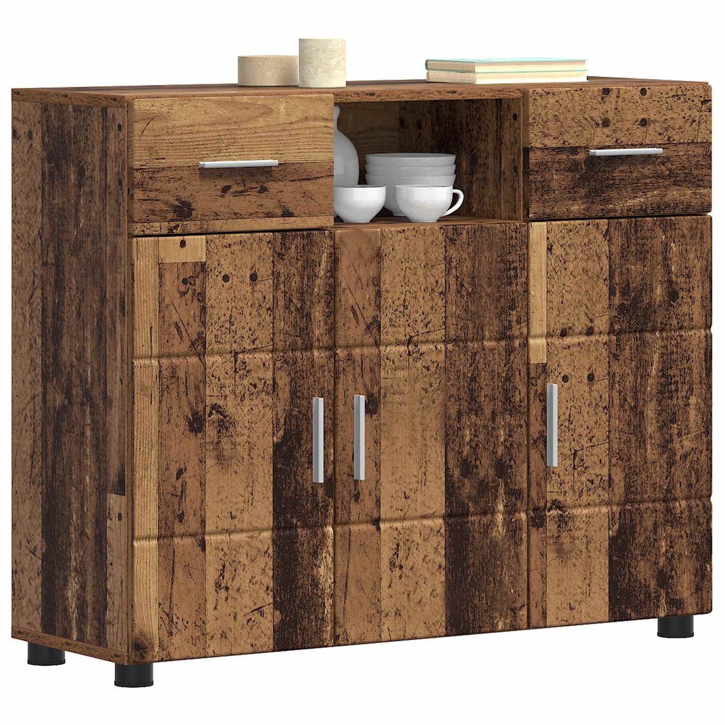 Wooden Cabinet Old Wood 88.5 x 30.5 x 73 cm Engineered Wood