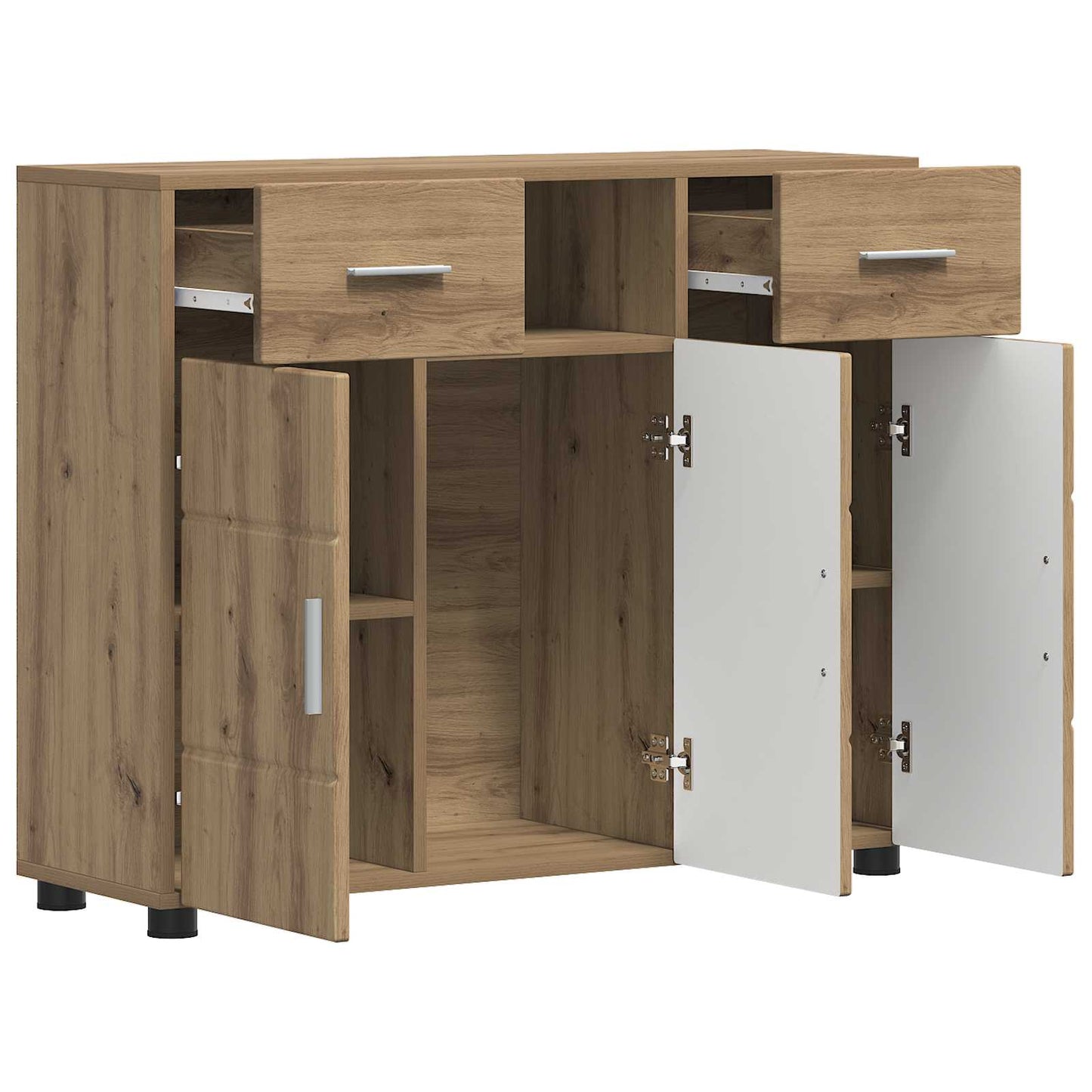 Wooden Cabinet Artisan Oak 88.5 x 30.5 x 73 cm Engineered Wood
