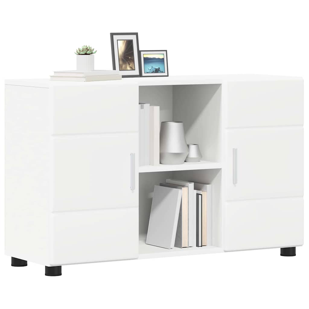 Sideboard FLORIN White 88.5 x 30.5 x 55.5 cm Engineered Wood