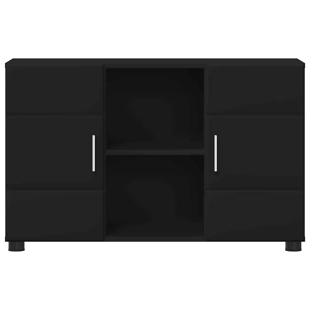 Sideboard FLORIN Black 88.5 x 30.5 x 55.5 cm Engineered Wood