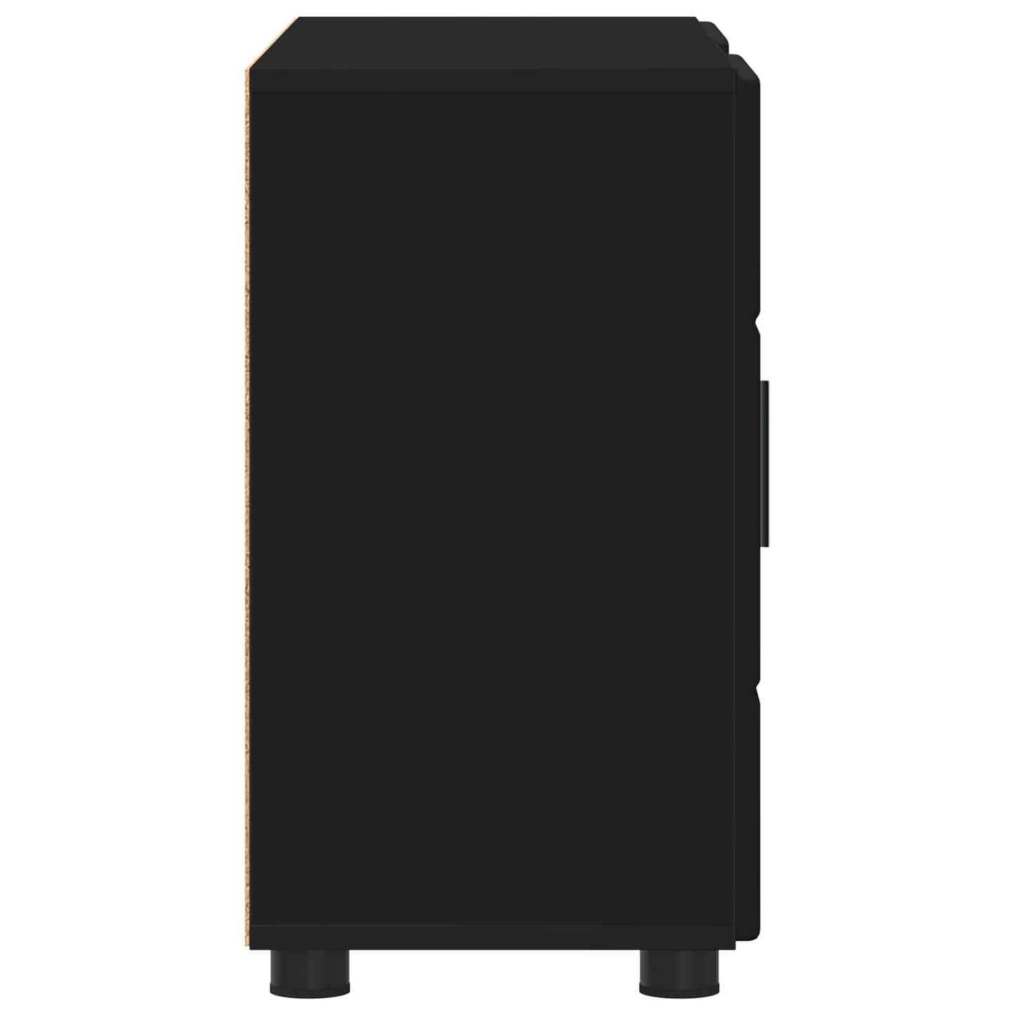 Sideboard FLORIN 88.5 x 30.5 x 55.5 cm Black Engineered Wood