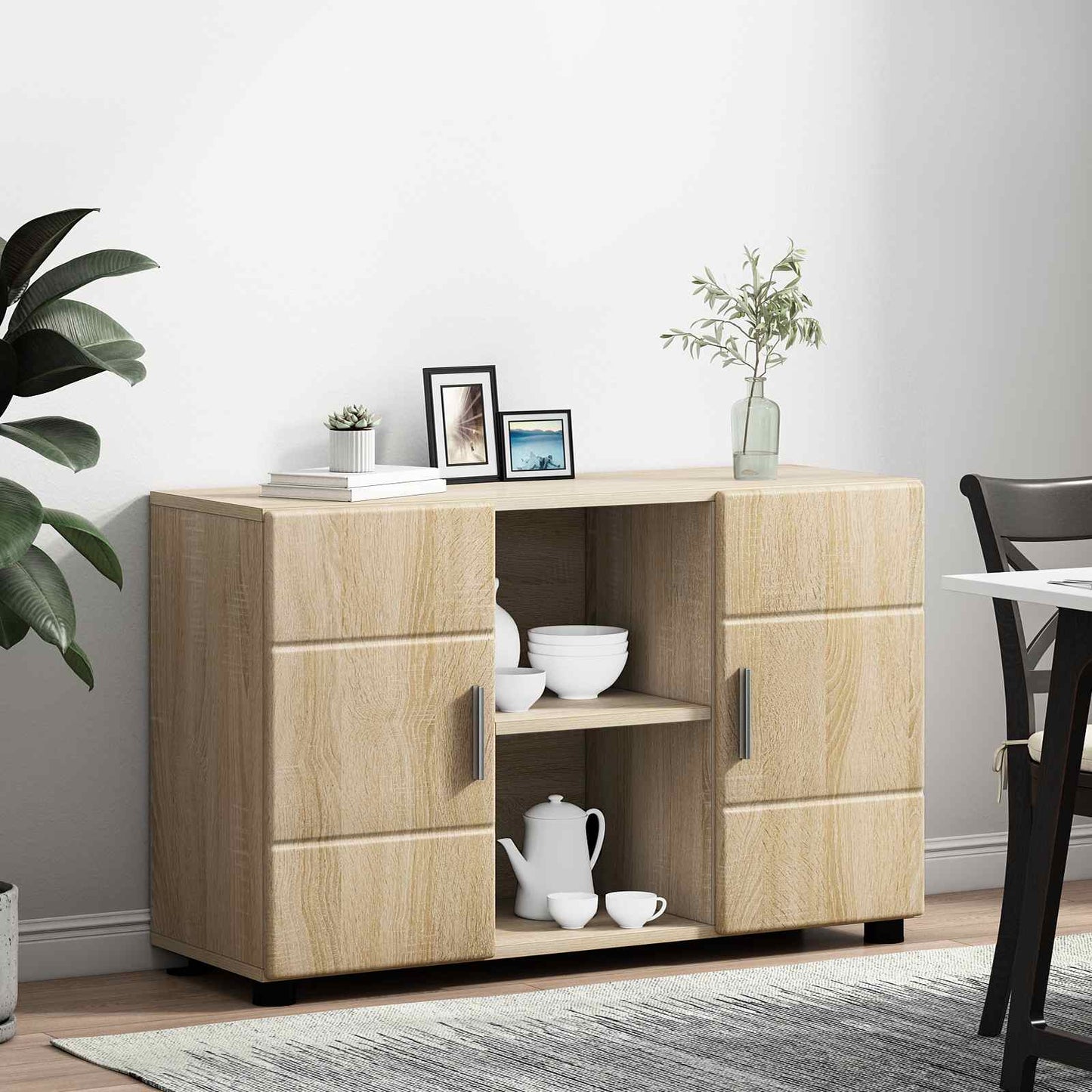 Sideboard FLORIN 88.5 x 30.5 x 55.5 cm Sonoma Oak