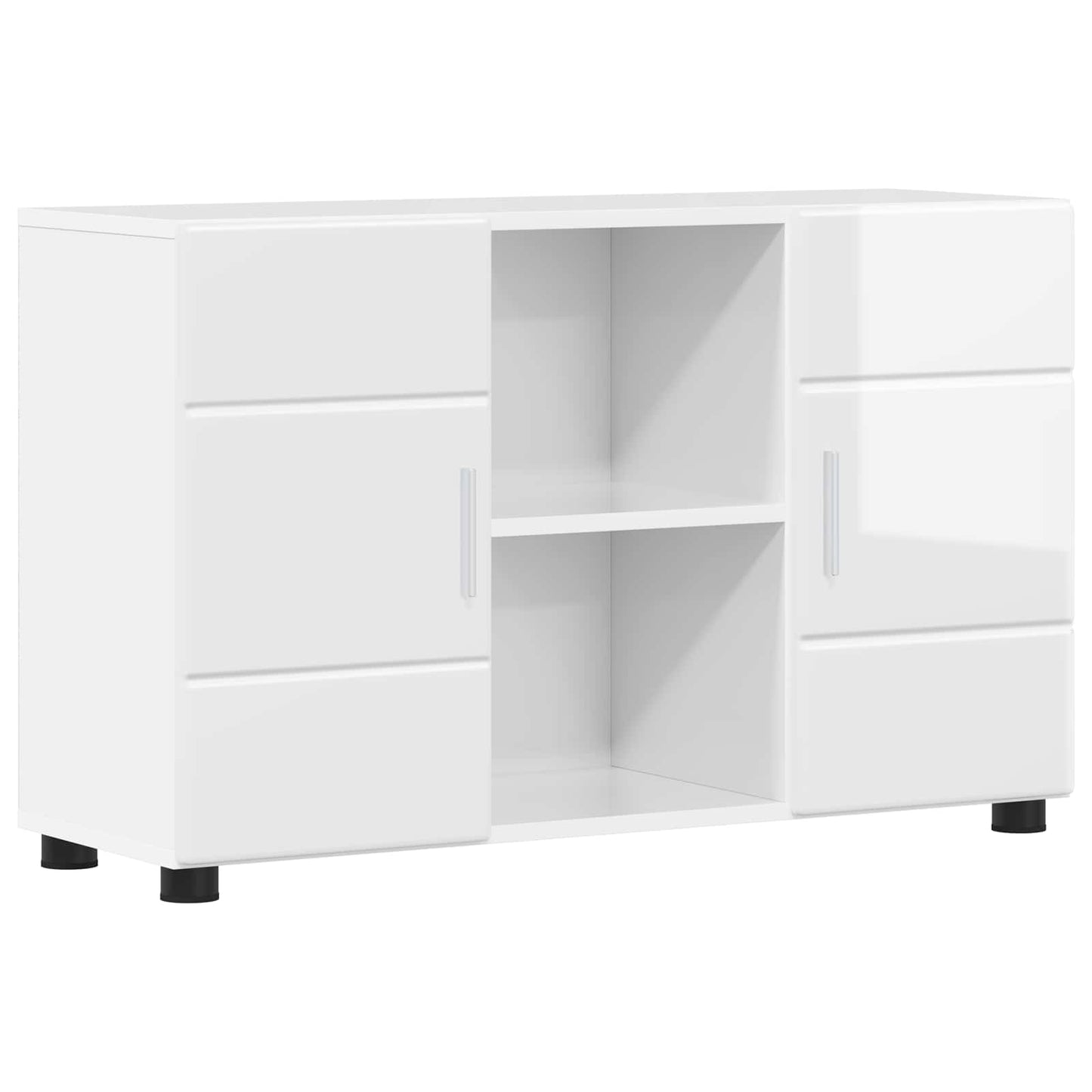 Sideboard FLORIN 88.5 x 30.5 x 55.5 cm High Gloss White