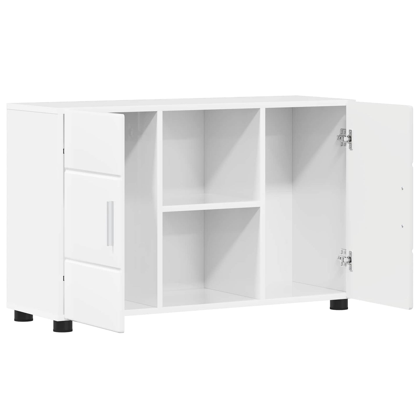 Sideboard FLORIN 88.5 x 30.5 x 55.5 cm High Gloss White