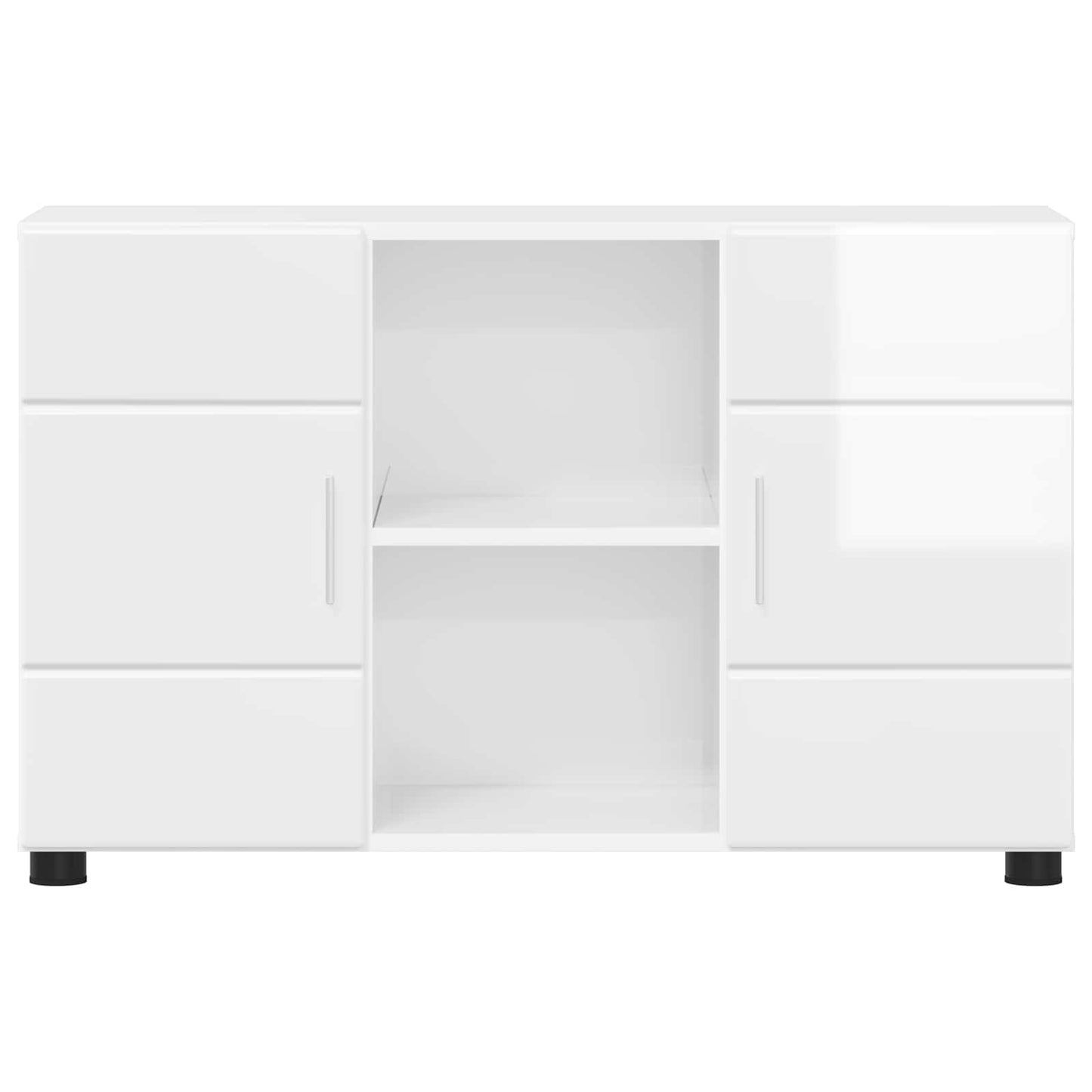 Sideboard FLORIN 88.5 x 30.5 x 55.5 cm High Gloss White