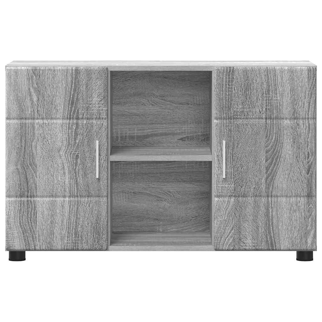 Sideboard with Shelf FLORIN Grey Sonoma 88.5 x 30.5 x 55.5 cm