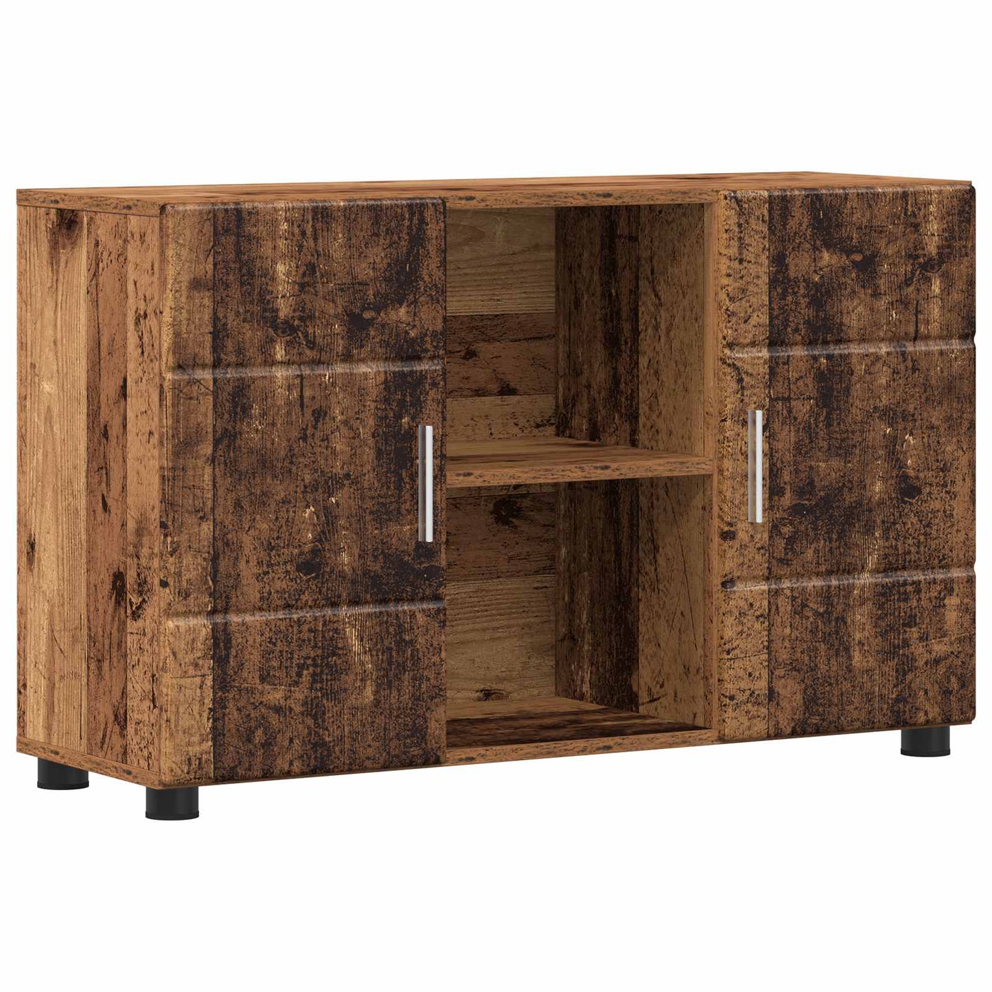 Sideboard FLORIN Old Wood 88.5 x 30.5 x 55.5 cm Engineered Wood